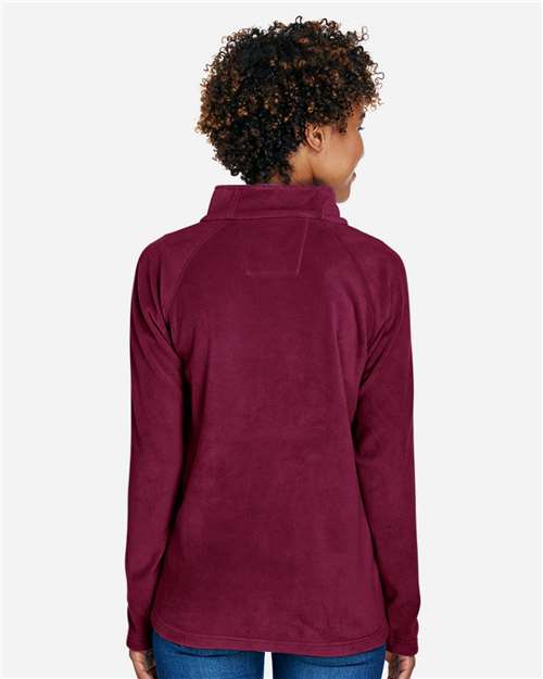 Sport Maroon Women's Campus Microfleece Jacket - TT90W