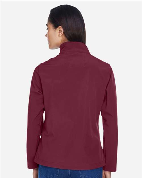 Sport Maroon Women's Leader Soft Shell Jacket - TT80W