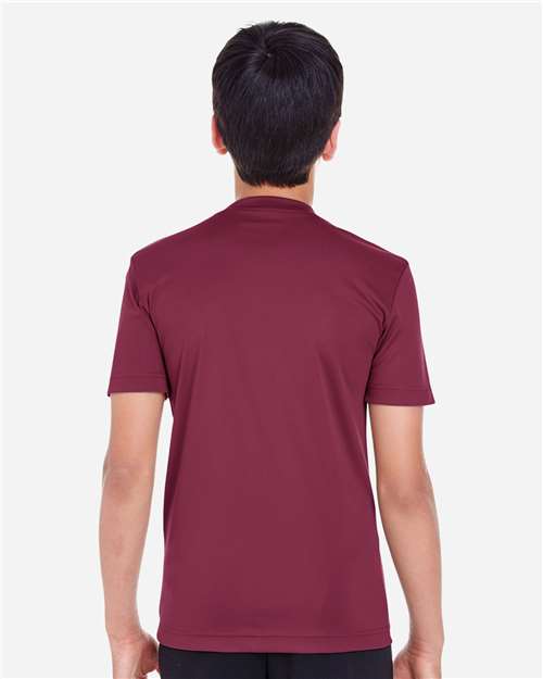 Sport Maroon Youth Zone Performance T-Shirt - TT11Y