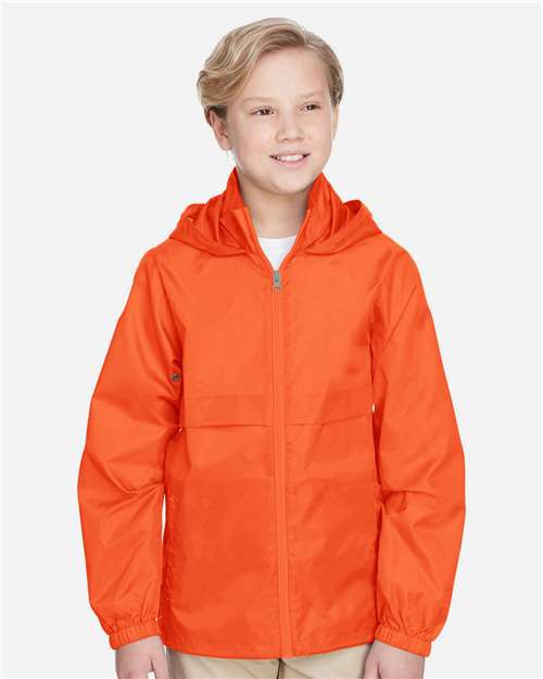Sport Orange Youth Zone Protect Lightweight Jacket - TT73Y