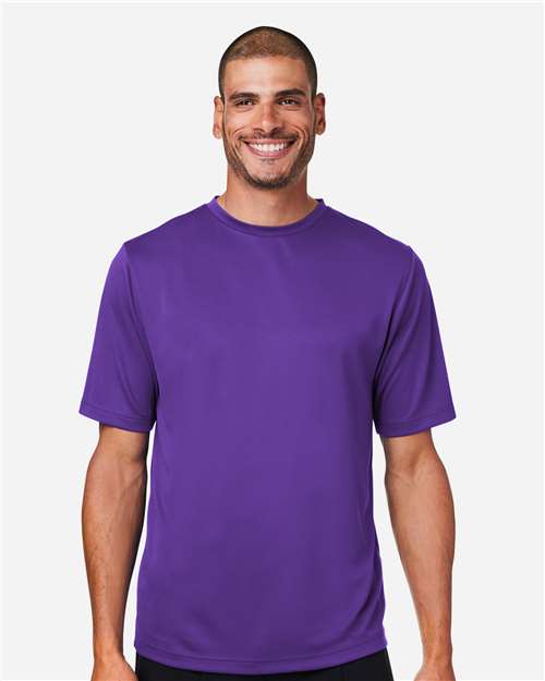 Sport Purple Men's Zone Performance Mesh T-Shirt - TT15