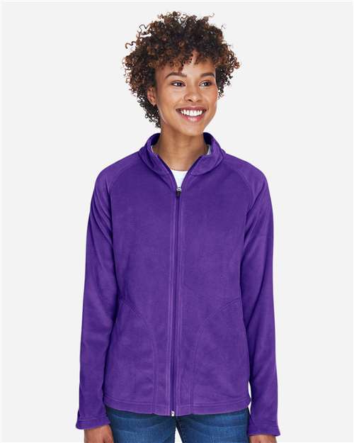 Sport Purple Women's Campus Microfleece Jacket - TT90W