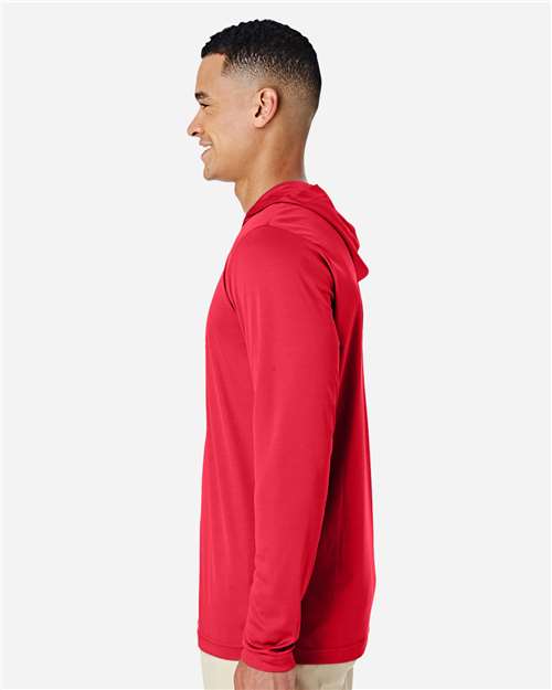Sport Red Men's Zone Performance Hooded T-Shirt - TT41