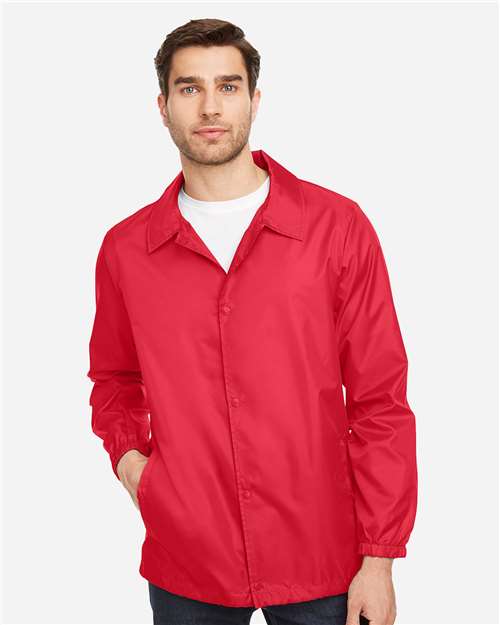 Sport Red Unisex Zone Protect Coaches Jacket - TT75
