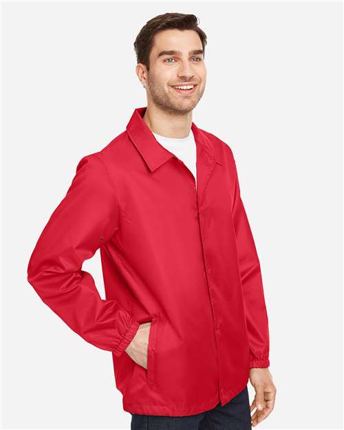 Sport Red Unisex Zone Protect Coaches Jacket - TT75