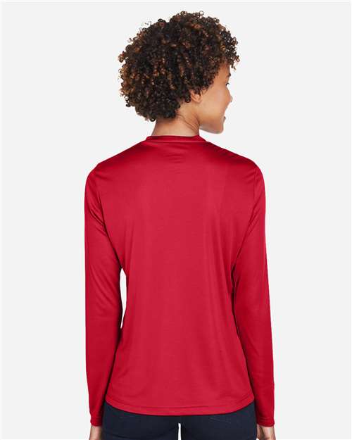 Sport Red Women's Zone Performance Long Sleeve T-Shirt - TT11WL