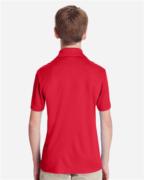 Sport Red Youth Zone Performance Polo - TT51Y