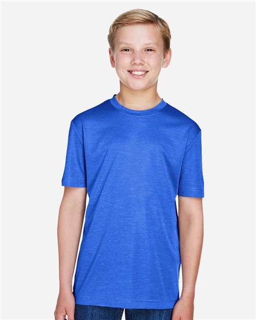 Sport Royal Heather Youth Sonic Heather Performance T-Shirt - TT11HY