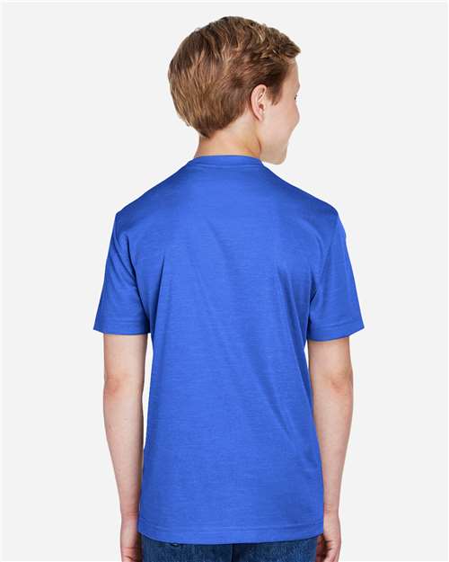 Sport Royal Heather Youth Sonic Heather Performance T-Shirt - TT11HY