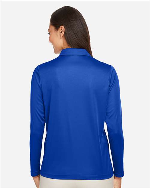 Sport Royal Women's Zone Performance Long Sleeve Polo - TT51LW