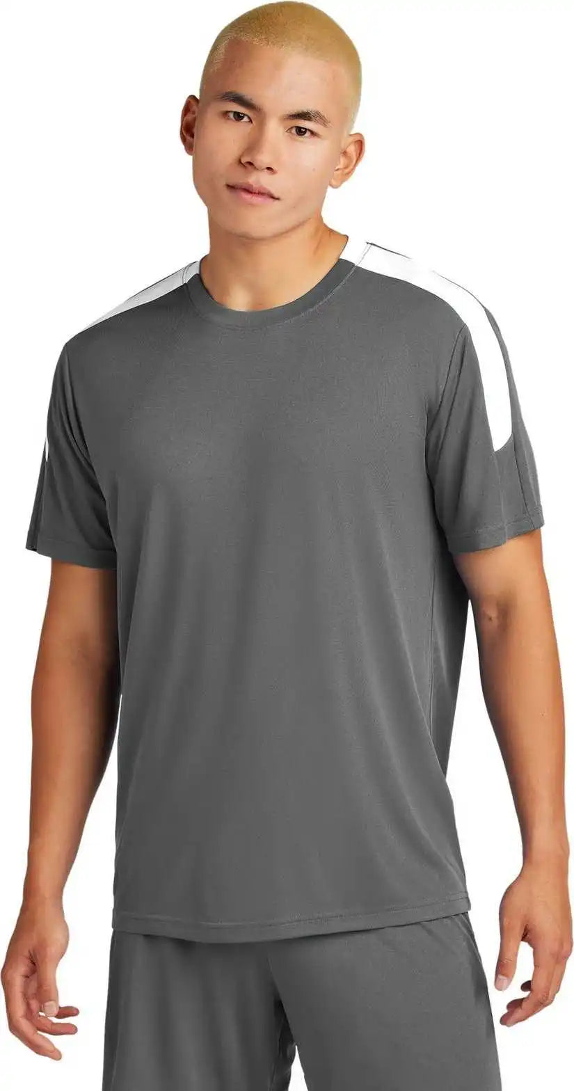 Sport-tek St100 Competitor United Crew - Irgy/white