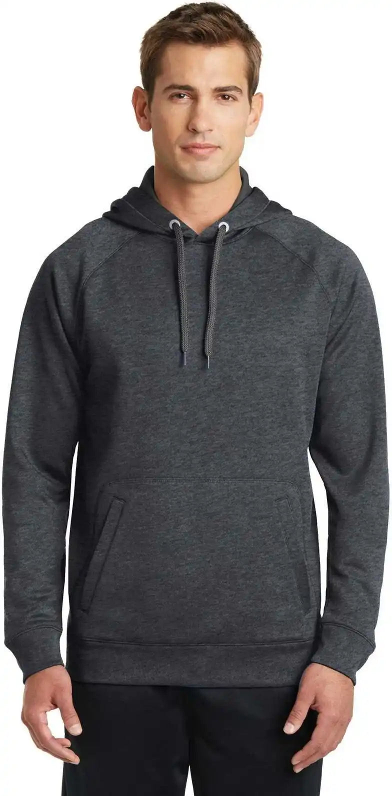 Sport-tek St250 Tech Fleece Hooded Sweatshirt - Graphite Heather