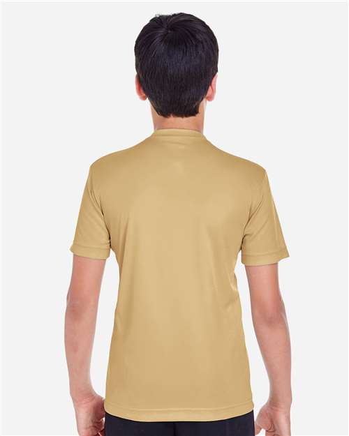 Sport Vegas Gold Youth Zone Performance T-Shirt - TT11Y