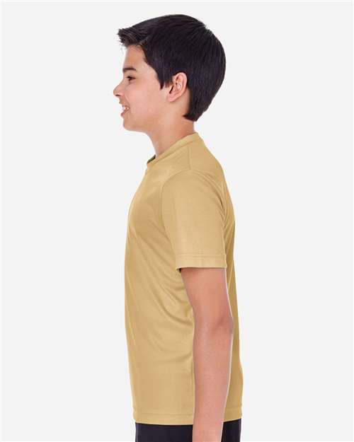 Sport Vegas Gold Youth Zone Performance T-Shirt - TT11Y