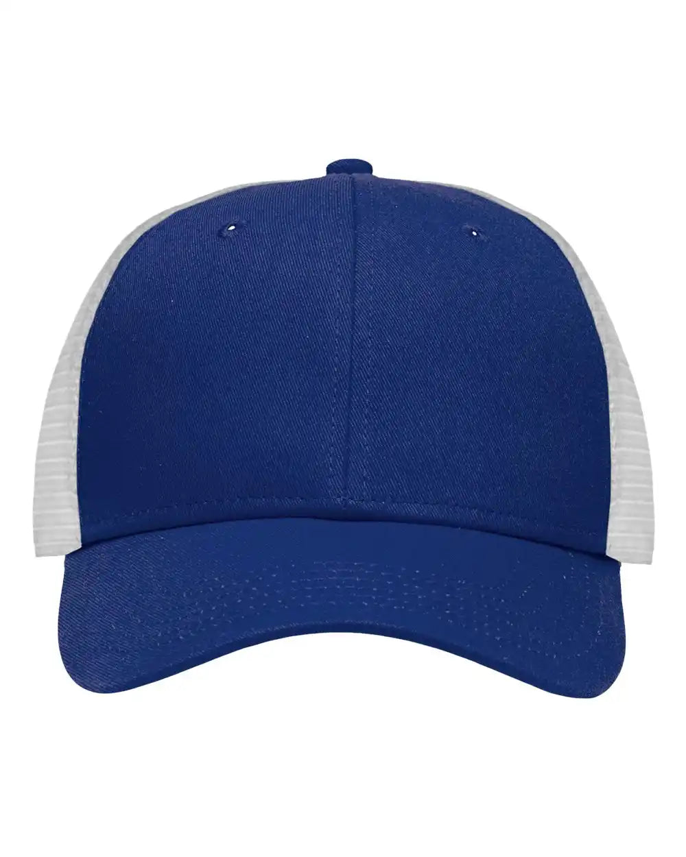 Sportsman Sp1450 Traditional Lo-pro Mesh Back Trucker Fit Cap - Chino Royal White - Royal/ / Adjustable