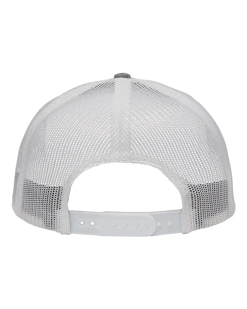 Sportsman Sp1650 Modern Six-panel Trucker Fit Cap - x Hatch Grey White - Grey/ / Adjustable