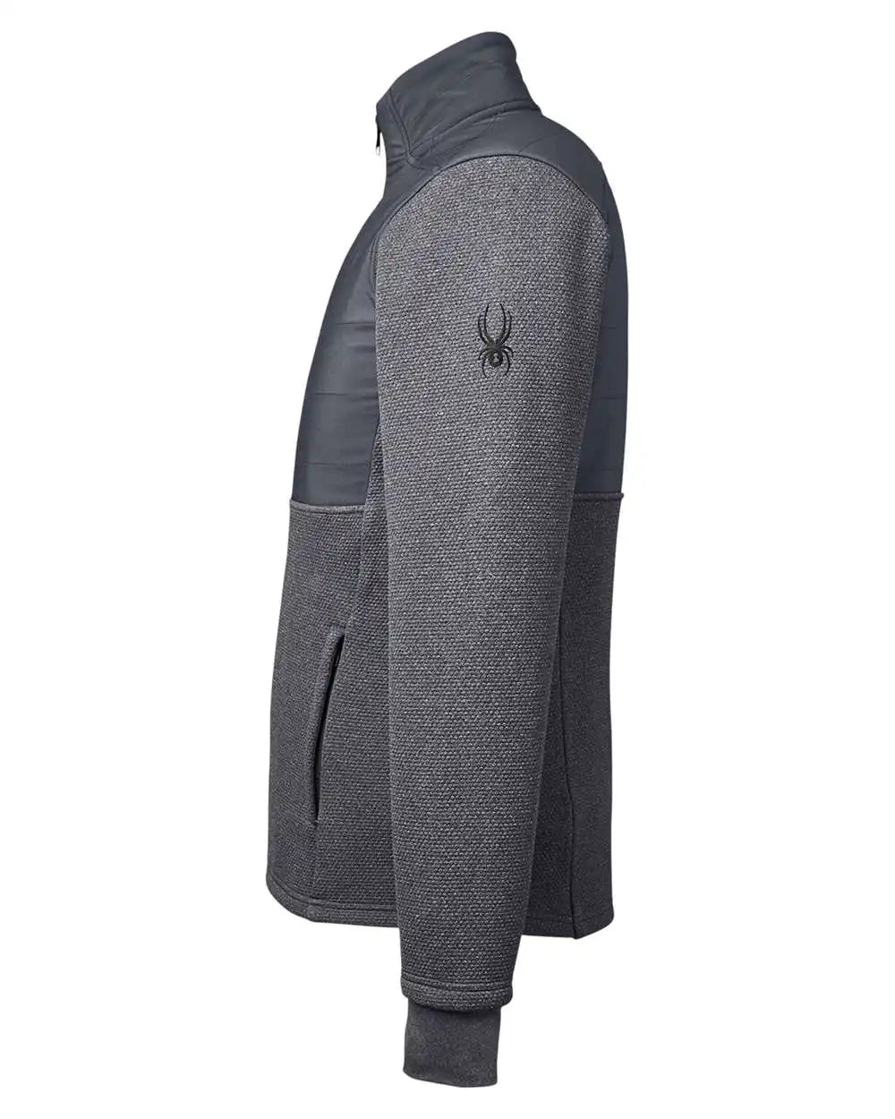 Spyder S17298 Pursuit Jacket - Black Heather Polar