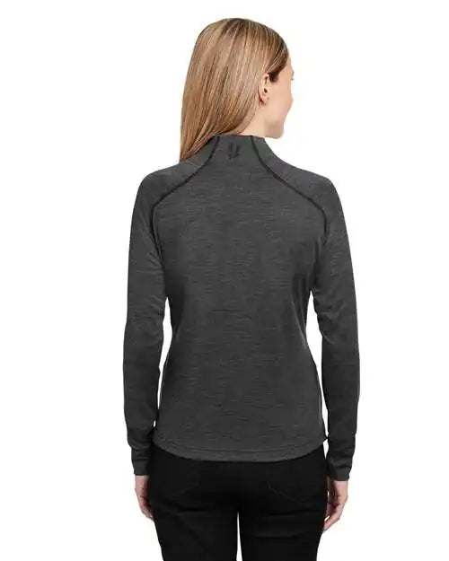 Spyder S17998 Women’s Mission Half-zip Sweatshirt - Black Jasper