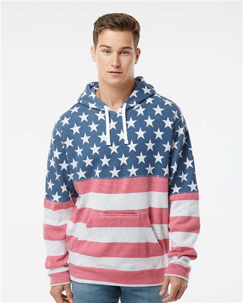 Stars & Stripes Tailgate Hooded Sweatshirt - 8815