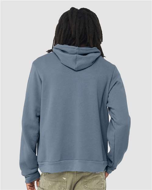 Steel Blue Sponge Fleece Hoodie - 3719