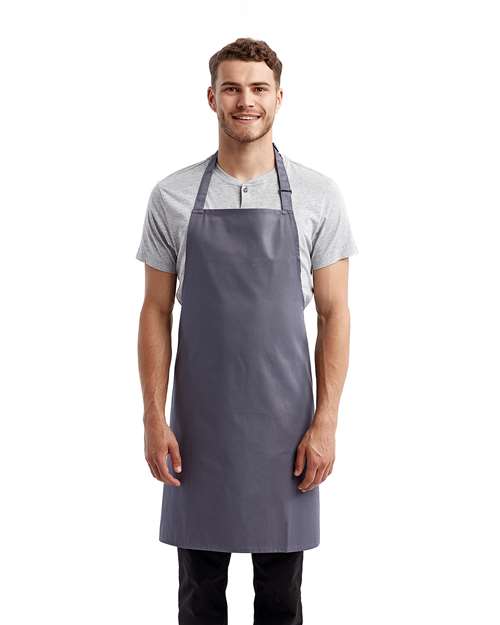 Steel Recycled Bib Apron - RP150