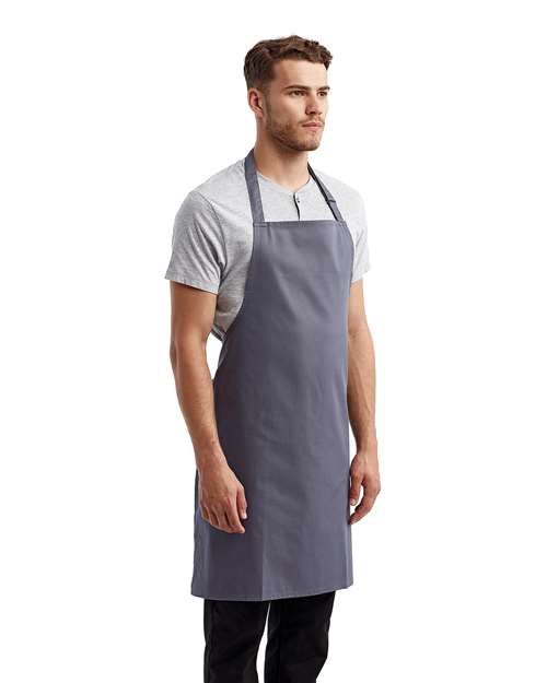 Steel Recycled Bib Apron - RP150