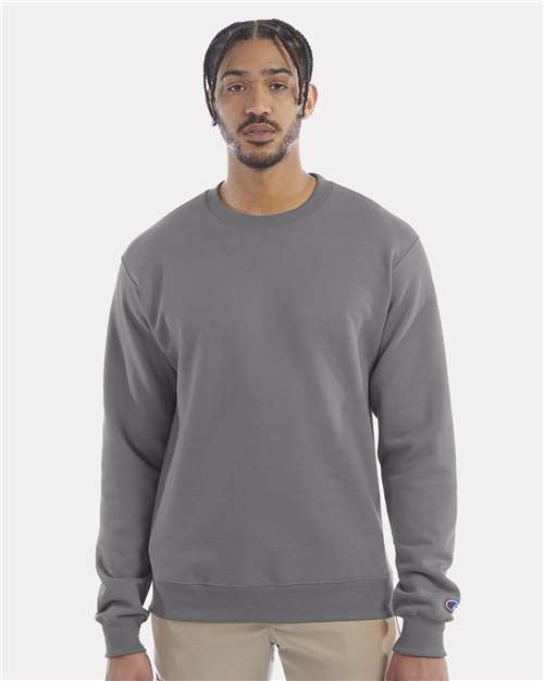 Stone Grey Powerblend® Crewneck Sweatshirt - S600
