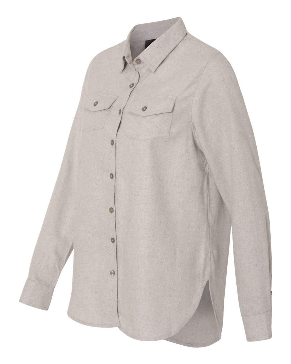 Stone Women's Solid Flannel Shirt - 5200