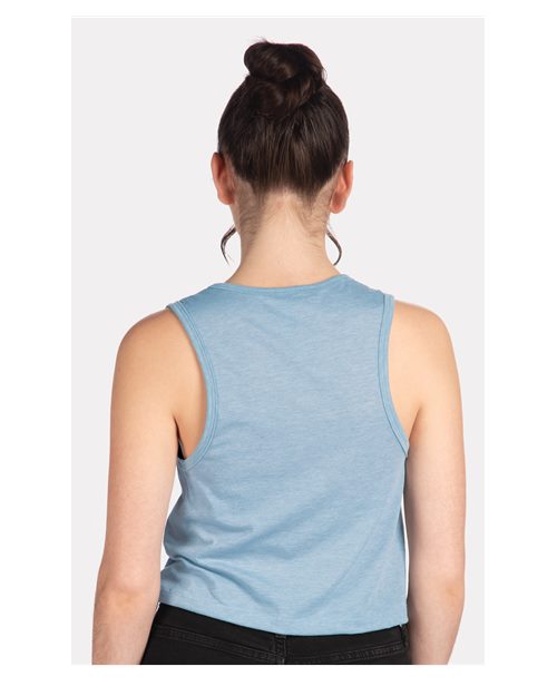 Stonewash Denim Women's Festival Crop Tank - 5083