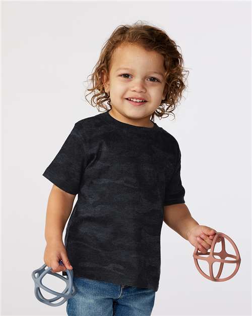Storm Camo Infant Fine Jersey Tee - 3322