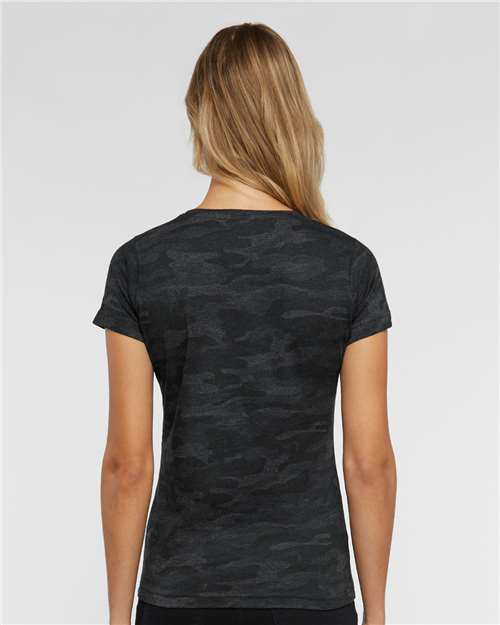 Storm Camo Women's Fine Jersey Tee - 3516