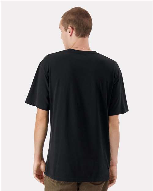 Sueded Black Sueded Cloud Jersey Tee - 5389