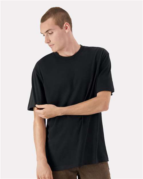 Sueded Black Sueded Cloud Jersey Tee - 5389