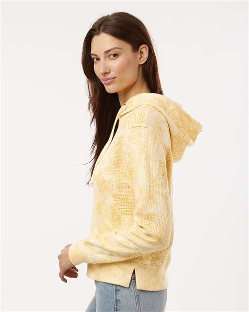 Sun Ray Women's Maddie Floral Print Hooded Sweatshirt - W24105