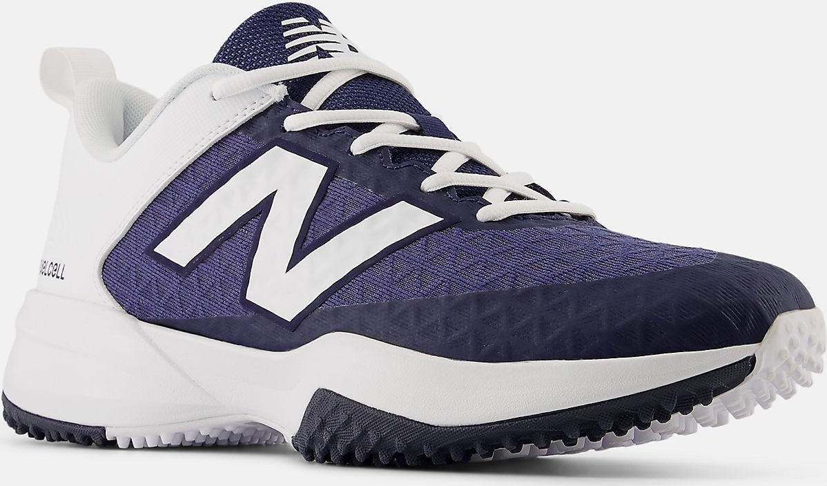 New Balance 4040v8 Fresh Foam Turf Baseball Shoe - Team Navy - HIT a Double - 1
