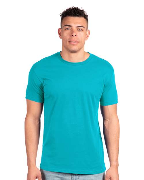 Tahiti Blue Cotton T-Shirt - 3600