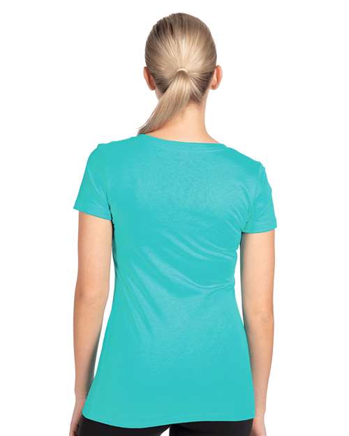 Tahiti Blue Women's Ideal V-Neck T-Shirt - 1540