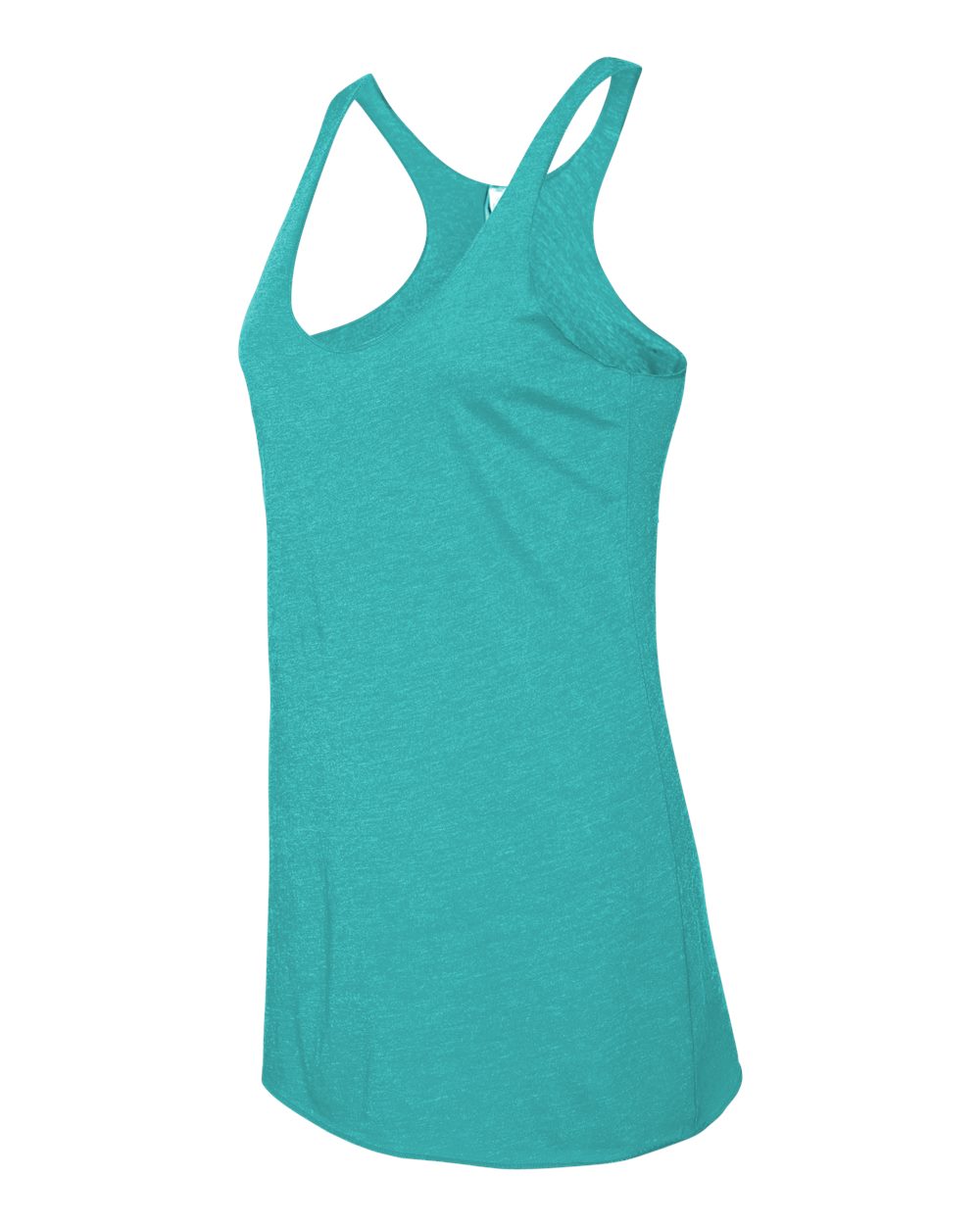 Tahiti Blue Women’s Triblend Racerback Tank - 6733