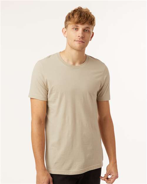 Tan Combed Cotton T-Shirt - 602