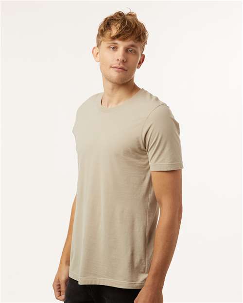 Tan Combed Cotton T-Shirt - 602