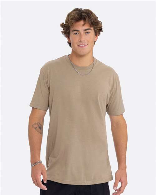 Tan Cotton T-Shirt - 3600
