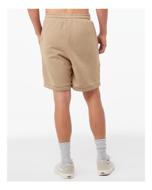 Tan Sponge Fleece Shorts - 3724