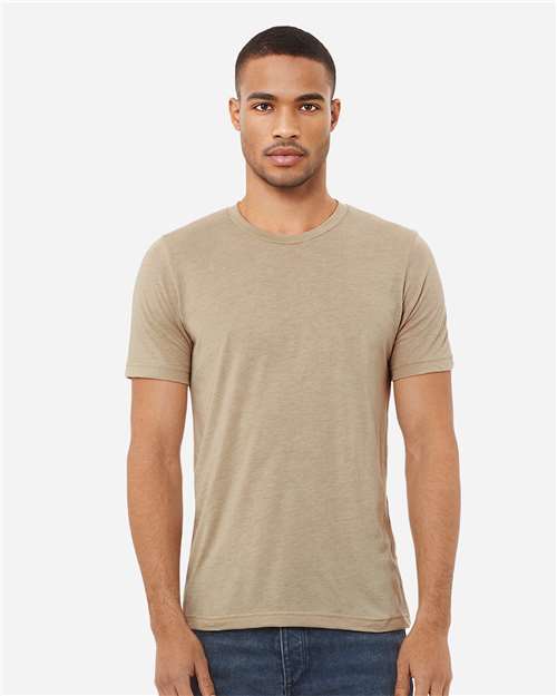 Tan Triblend Triblend Tee - 3413