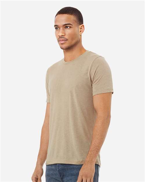 Tan Triblend Triblend Tee - 3413