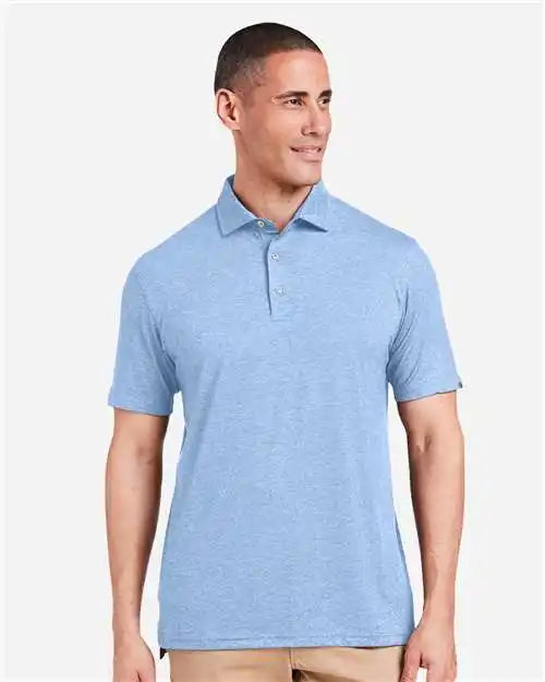 Tasc Performance Inc Tm538 Cloud Lightweight Polo - Polar Heather