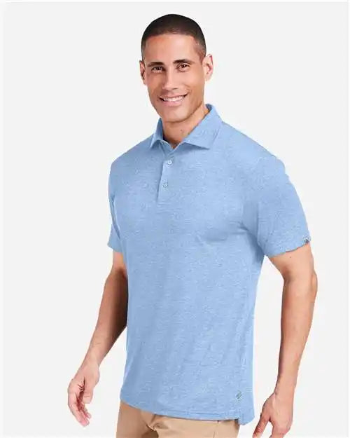 Tasc Performance Inc Tm538 Cloud Lightweight Polo - Polar Heather