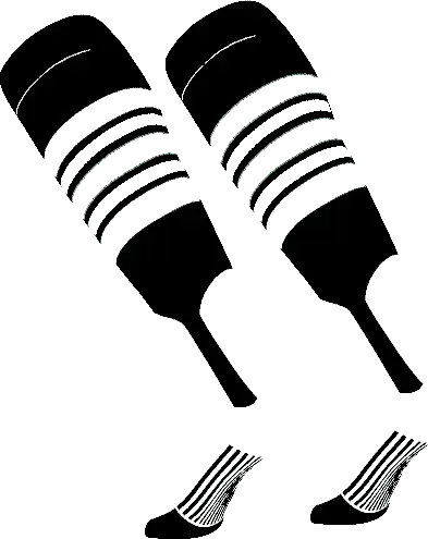 Tck Customizable Dugout Knee High Baseball Stirrup Socks - Pattern f