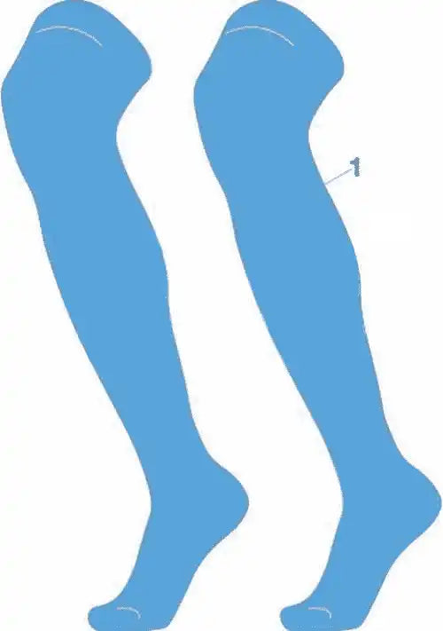 Tck Customizable Dugout Over the Knee Baseball Socks - Pattern
