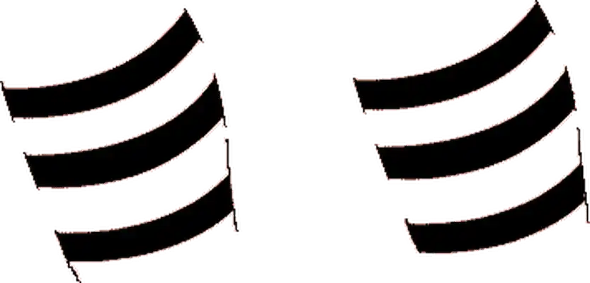 Tck Customizable Dugout Over the Knee Striped Baseball Socks - Pattern f