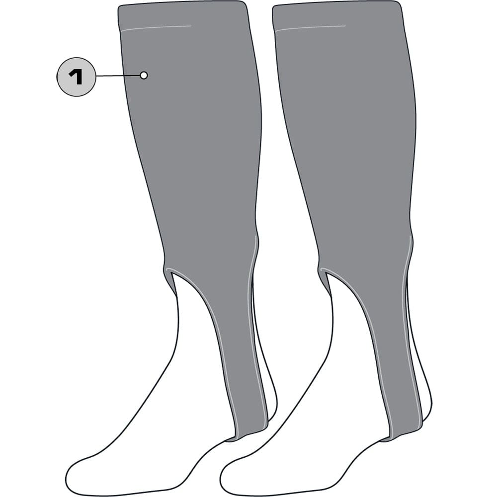 Custom Baseball Stirrups - Pattern A